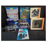 Collection of die-cast model airplanea