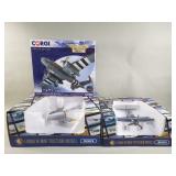 The Franklin Mint and Corgi airplane models