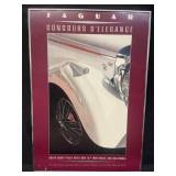 Framed Jaguar Concours dï¿½Elegance official event