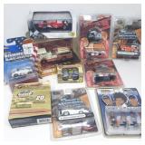 Collection of toy cars, some sealed