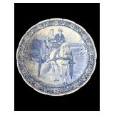 Vintage Royal Boch Delftware ceramic wall plate