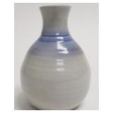 Signed pottery vase