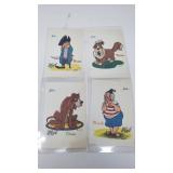 Lot of 4 vintage 1960