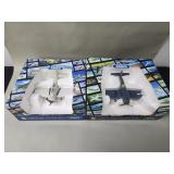 Pair of Franklin Mint Armour Collection die-cast