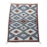 Vintage hand woven rug