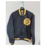 Vintage NHL Boston Bruins Starter black satin