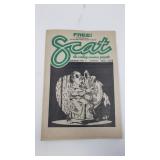 Vintage 1979 Scat comic Kevin Eastman original