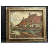Signed Alfred Van Nestle (1874-1969) oil on canvas