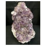 Large amethyst quartz specimen