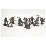 Jim Ponte Pewter Native American figurines