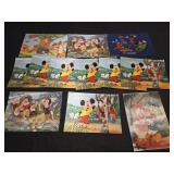 Lot of 12 assorted Disney postcards