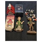 Lot of 13 assorted figures and decor