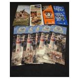 Lot of 9 Disney pamphlets