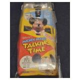 Vintage 1991 Disney mickey mouse talking time
