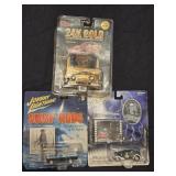 Lot of 3 collectible toy cars 2 Johnny Lightning