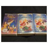 Lot of 3 vhs Disney movies