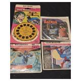 Lot of 4 superhero view masters
