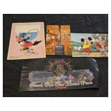 Lot of 4 Disney collectibles