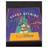 Vintage 1992 Disney paris grand opening