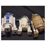 Lot of 3 star wars collectible toys
