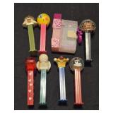 Lot of 8 assorted collectible PEZ