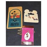 Lot of 3 Disney assorted collectibles