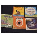 Lot of 5 assorted LP vinyls Disney and more