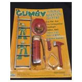 Vintage 1965 Gumby fireman adventure costume