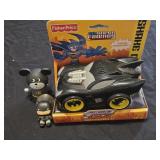 Lot of 3 Batman collectible toys