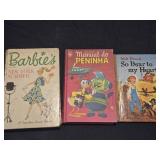 Lot of 3 hardcover books , 2 Walt Disney 1 barbie