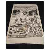 Vintage 1971 Conan the Barbarian #9 comic pages