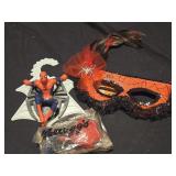 Lot of 3 Spider-Man collectibles
