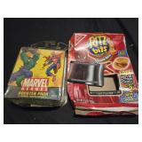 Lot of 2 Spider-Man collectibles battle figure