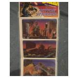 Vintage 1985 Godzilla action stickers