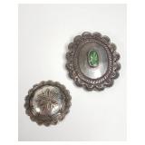 Vintage handmade Native American silver,