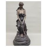 Henri Ple cast brass sculpture