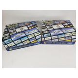 Pair of Franklin Mint armour collection die cast