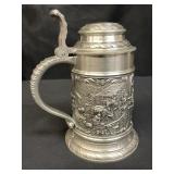 Pair of German steins