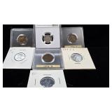 NGC Graded 1912 Barber Silver Dime.  1916-D,