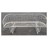 Mid-century Modern Homecrest wrought iron sofa