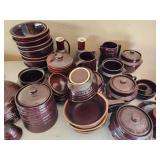 40pc Marcrest stoneware collection