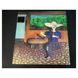 Oil painting on canvas