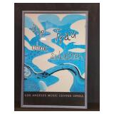 Vintage poster Los Angeles  Music Center Opera