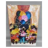 Signed Paul Blaine Henri "Balloon Vendor" impasto