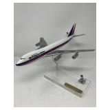 Philippine Airlines wooden model plane on