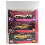 Group of Hot Wheels Ferrari model cars