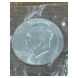 Lot of uncirculated Eisenhower silver dollars