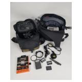 Pair of Canon digital cameras Rebel XT and EP-EX