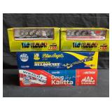 Group of 1:24 scale die-cast drag racing model