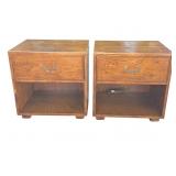 Pair of vintage Artefacts by Henredon nightstands